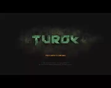 Turok (USA) screen shot title